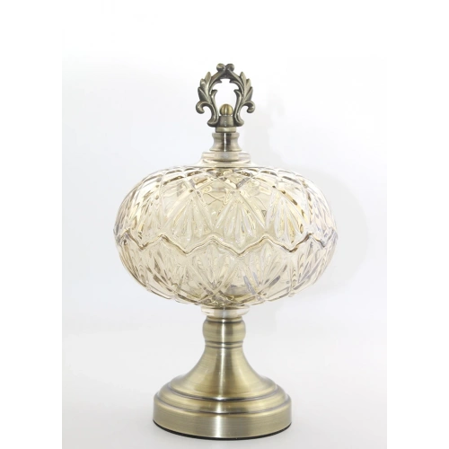 Lidded Glass Candy Dish Model 3