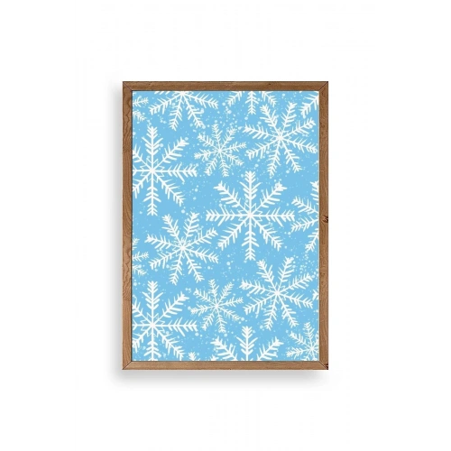 Kartopu Ahşap Çerçeveli Tablo 17 x 23