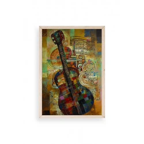 Keman Ahşap Çerçeveli Tablo 23 x 30