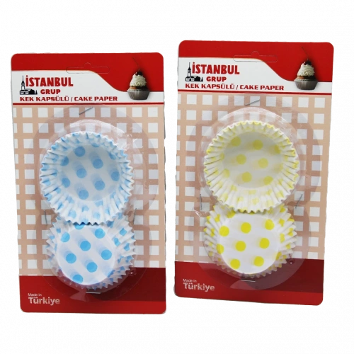KIRMIZI KARTELA - BÜYÜK MUFFİN KAĞIT KEK KAPSÜLÜ (5365)