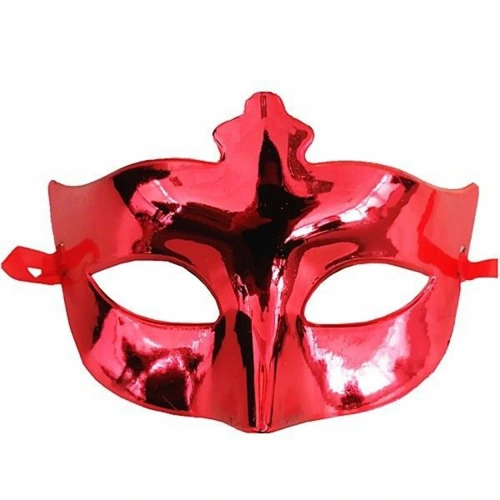 Red Color Bright Masquerade Mask