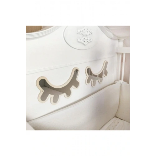 Kirpik Desen Duvar Dekoru