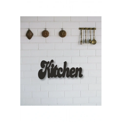Kitchen Ahşap Tablo Mutfak Dekoru 25 cm