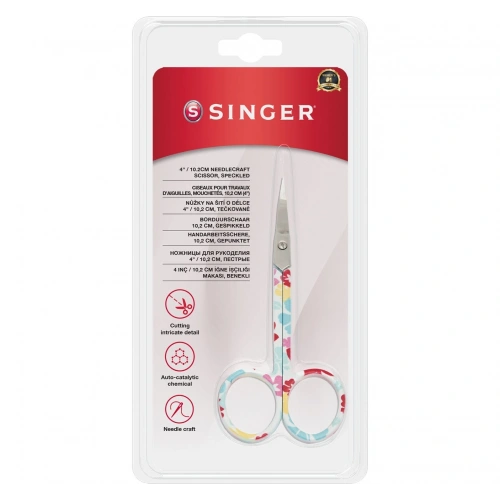 Kıvrık Uçlu Renkli Nakış Makası (4)