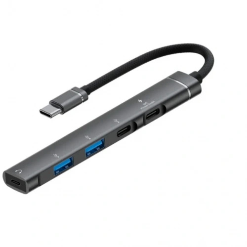 Kompakt 5li Type-c Hub Hdmı Usb Sd Kart Okuyucu