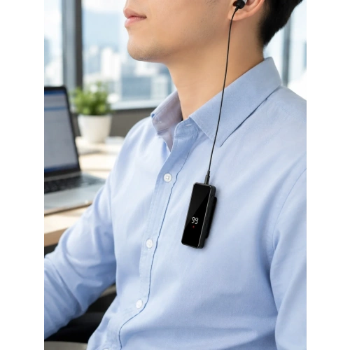 Kompakt Tasarımlı Bluetooth Kulaklık Tek Kulaklık Klipsli