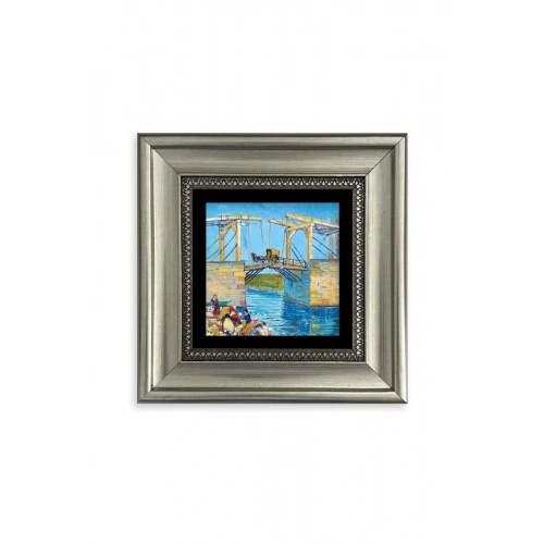 Köprü Çerçeveli Taş Tablo 20 cm