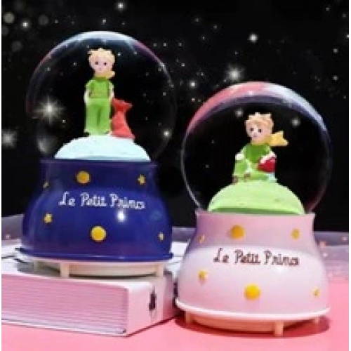 Küçük Prens Kar Küresi Işıklı Küçük Boy 6.5 cm