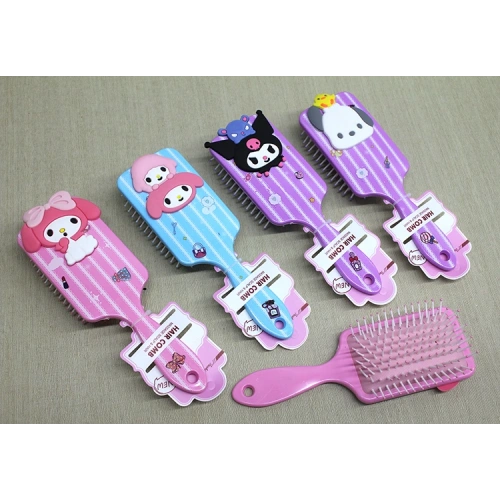 Kuromi, Hello Kitty, Cinnamon, My Melody Saç Tarağı Model 2