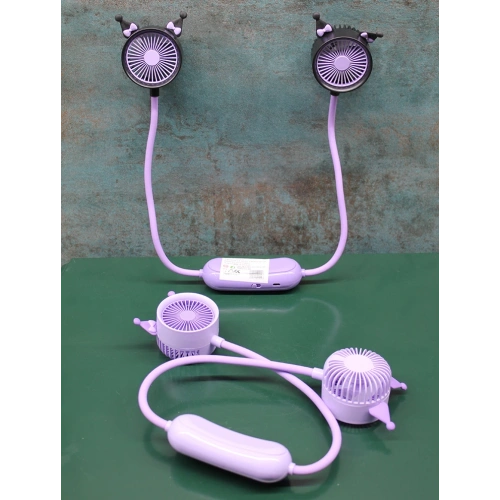 Kuromi Şarjlı Boyun Fanı Vantilatör 2 Kademeli Model 1