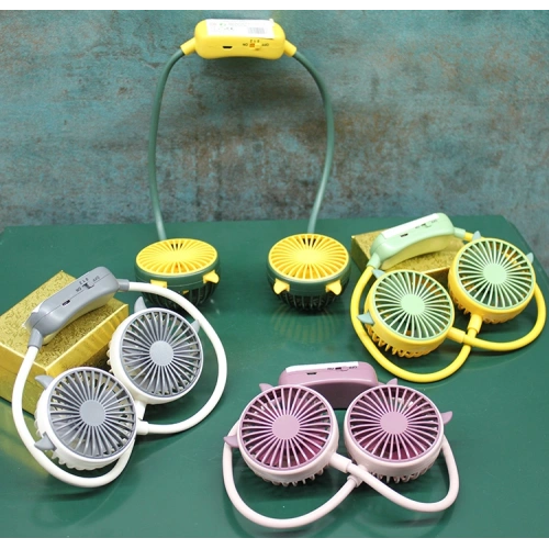 Kuromi Şarjlı Boyun Fanı Vantilatör 2 Kademeli - Model 2