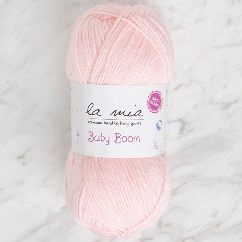 La Mia Baby Boom Open Pink Hand Knitting Yarn - 699 - 34120
