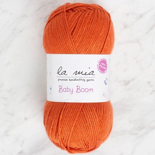 La Mia Baby Boom Terracotta Hand Knitting Yarn - 1210 - 34130
