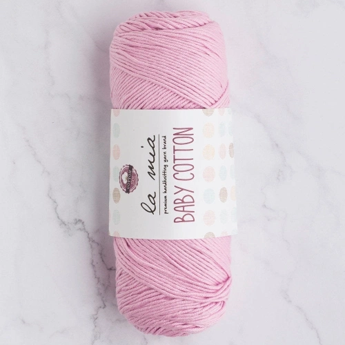 La Mia Baby Cotton Lila El Örgü İpi - L042 - 33637