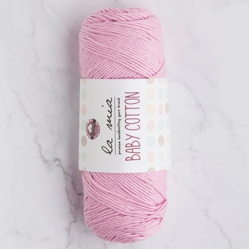 La Mia Baby Cotton Lila El Örgü İpi - L042 - 33637