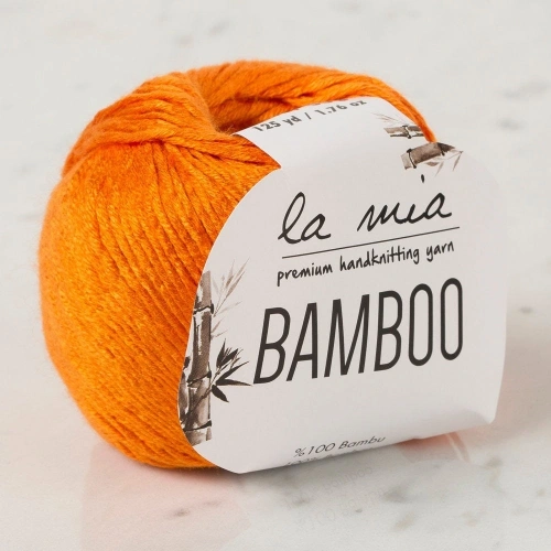 La Mia Bamboo Orange Hand Knitting Yarn - L150 - 33855