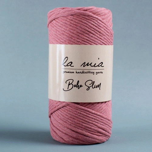 La Mia Boho Slim Rose Gold Hand Knitting Yarn -L090 - 34196