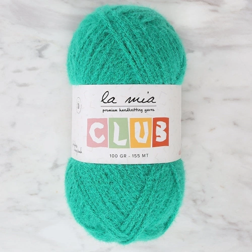 La Mia Club Green Hand Knitting Yarn - 614