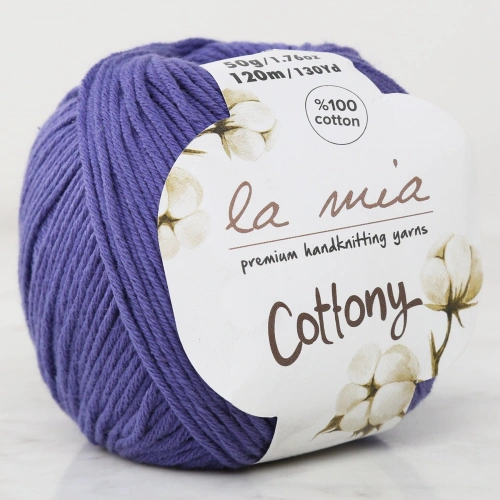 La Mia Cottony Purple Baby Hand Knitting Yarn - P27 - 33659