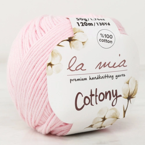 La Mia Cottony Pink Baby Knitting Yarn - P13-L013 - 33564