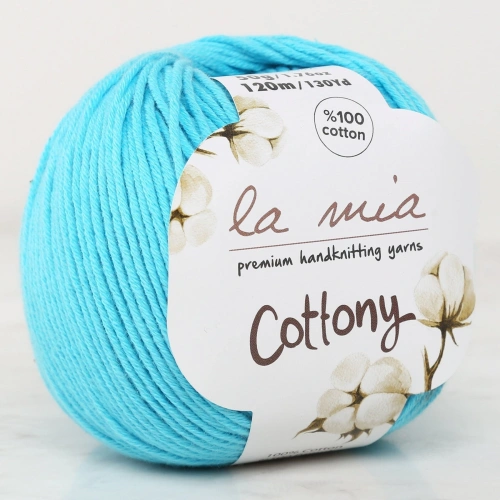 La Mia Cottony Turquoise Baby Hand Knitting Yarn - P29 - 33661