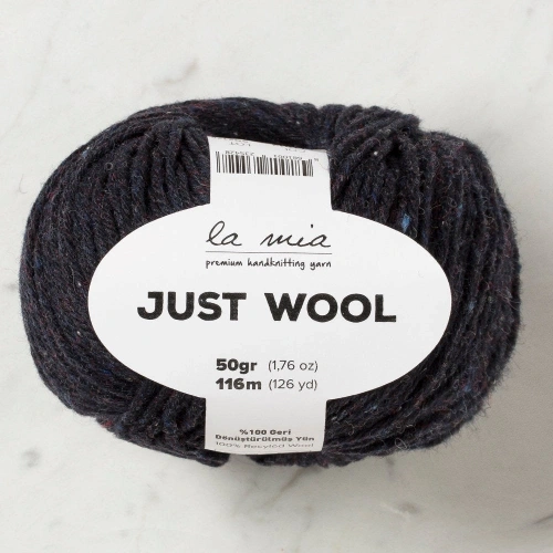 La Mia Just Wool Dark Blue Hand Knitting Yarn - LT012 - 33832