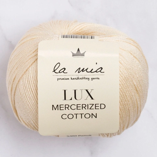 My Lux Mercerized Cotton Beige Hand Knitting Yarn - 174 - 33752