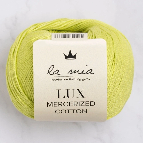 La Mia Lux Mercerized Cotton Pistachio Green Hand Knitting Yarn - 150 - 33751