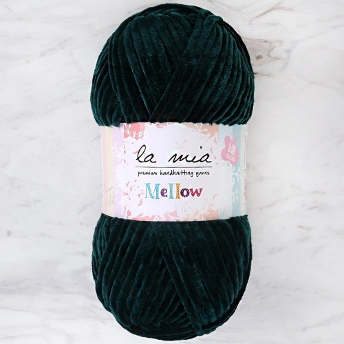 La Mia Mellow Dark Green Hand Knitting Yarn - 946 - 34180