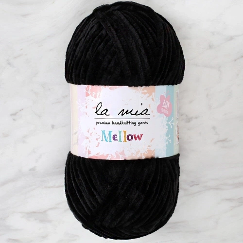 La Mia Mellow Black Hand Knitting Yarn - 902 - 34151