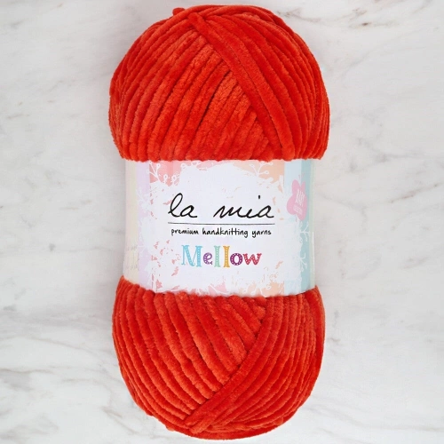 La Mia Mellow Orange Hand Knitting Yarn - 925