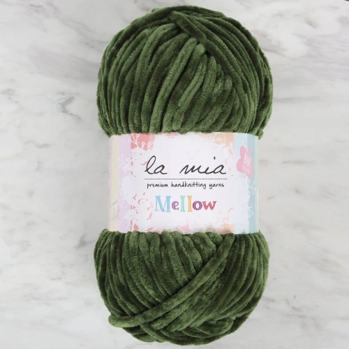 La Mia Mellow Green Hand-Knitting Yarn - 955