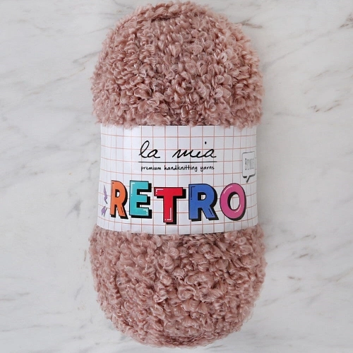 La Mia RETRO Light Rose Knitting Yarn - LM4101
