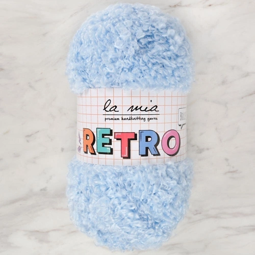 La Mia RETRO Baby Blue Hand Knitting Yarn - LM0513