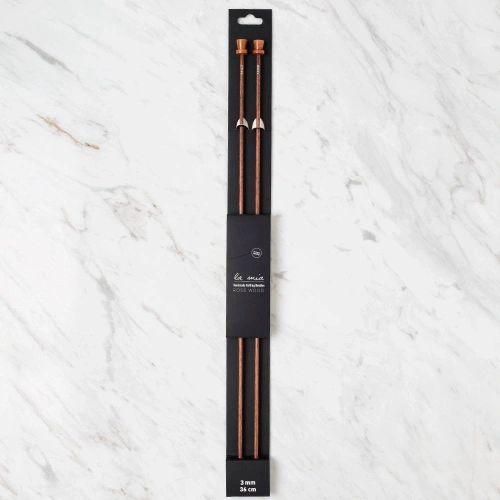 La Mia Rosewood 3 mm 36 cm Ahşap Örgü Şişi