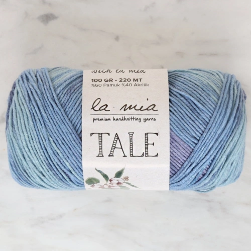 La Mia Tale Marbled Hand Knitting Yarn - LM156