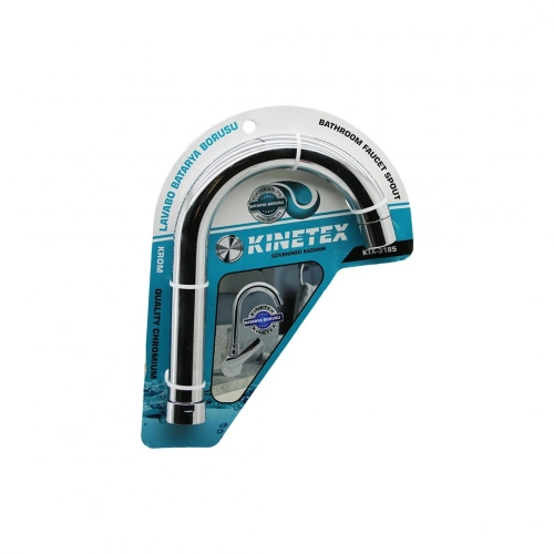 LAVABO BATARYA BORUSU  SÜZGEÇLİ UÇ   KROM KAPLAMA (5365)