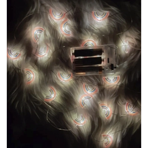 Led Işıklı Gökkuşağı Dekoratif İp
