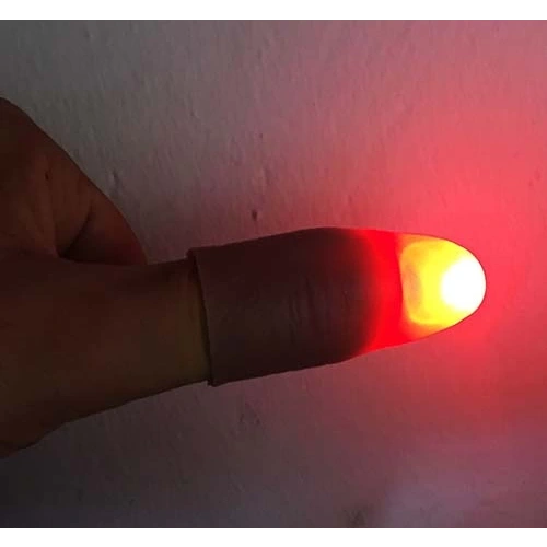 Led Işıklı Sihirli Parmak Işıklı Parmak Şaka Parmak (5365)