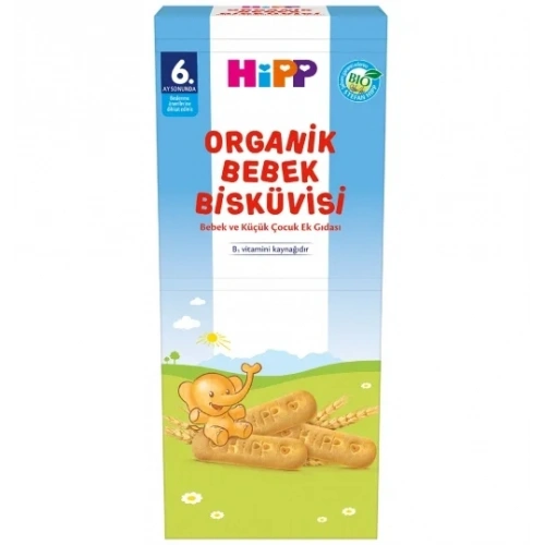Lezzetli Organik Bebek Bisküvisi 180 Gr