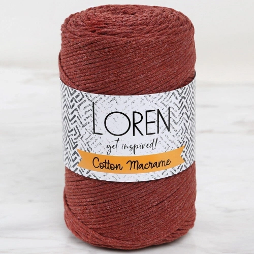 Loren Cotton Macrame Kiremit - L035