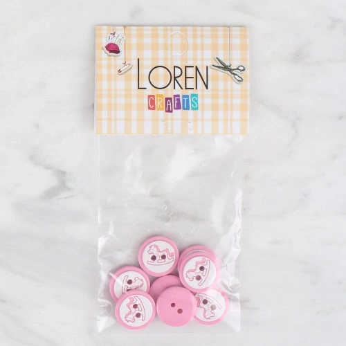 Loren Crafts 8 li pembe - 495