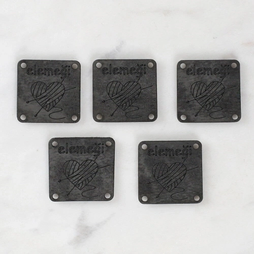 Loren Crafts Leather Patch 5 Pieces - 1568