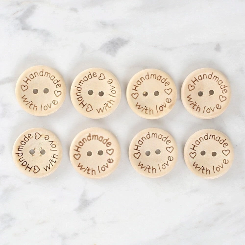 Loren Crafts Handmade 8-piece Button - 1616