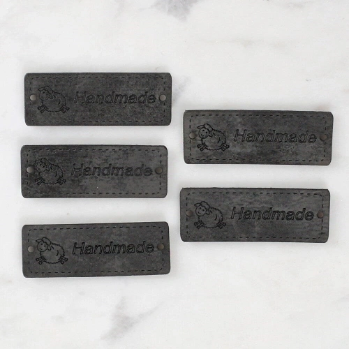 Loren Crafts Handmade Leather Patch 5 Pieces - 1559