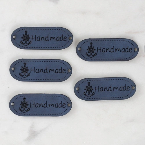 Loren Crafts Handmade Leather Patch 5 Pieces - 1591