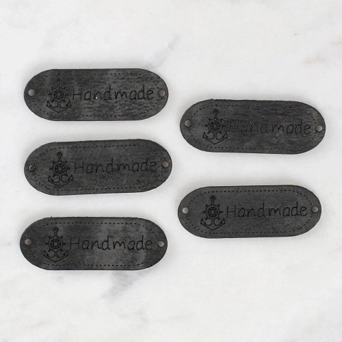 Loren Crafts Handmade Leather Patch 5 Pieces - 1593