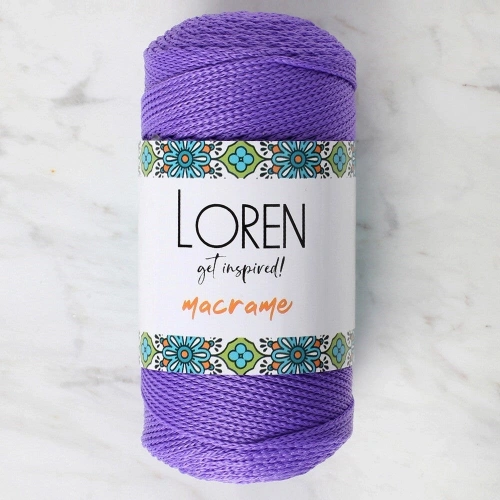 Loren Macrame Lilac Macrame Yarn - RM 0141 - 34346