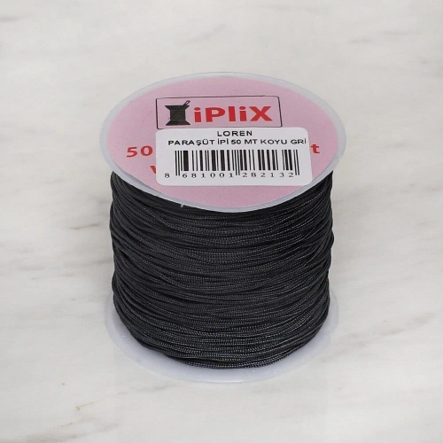Loren Parachute Cord 50 mt Dark Grey
