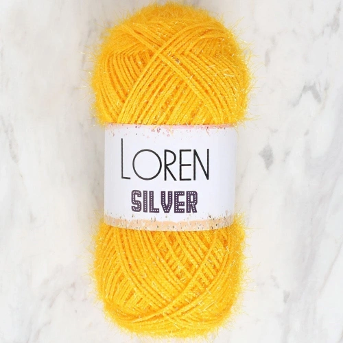 Loren Silver Mustard Knitting Yarn - RS0075 - 34073
